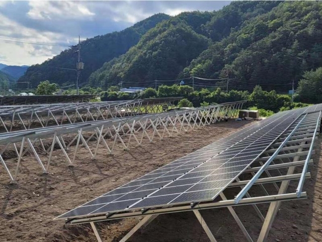 mounting racking grounding system C Steel Ground Mounting System Solar Pole Mount