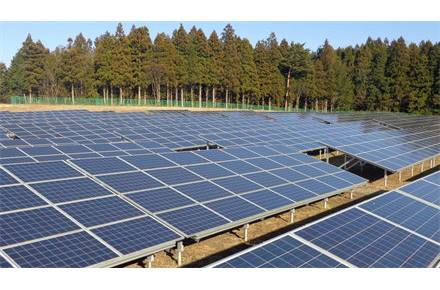 2MW Aluminum ground mounting pre-assembly system project